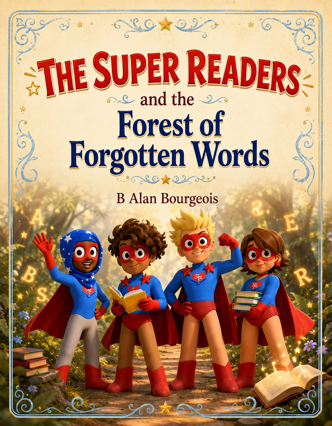 The Super Readers book cover